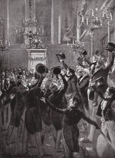 The Carrying of the Second Reading of the First Reform Bill by Arthur David (after) McCormick