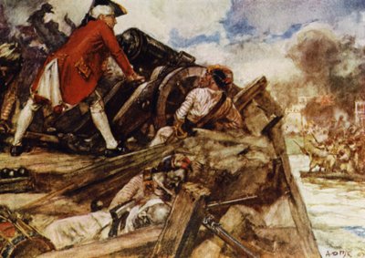 Clive Himself Sprang to a Gun by Arthur David McCormick