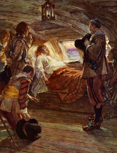 The Death of Admiral Blake by Arthur David McCormick