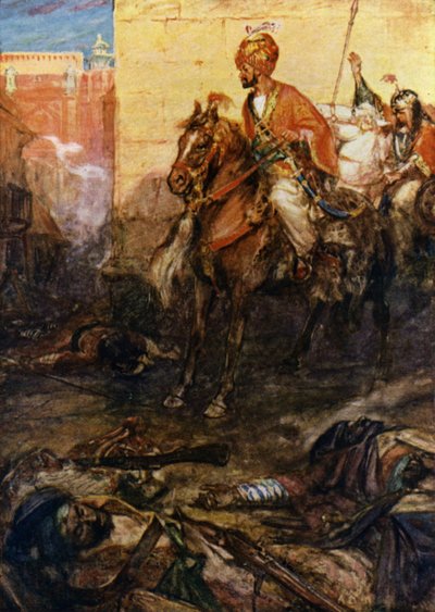 The First Sight That Met His Gaze Was the Bodies of His Murdered Countrymen by Arthur David McCormick
