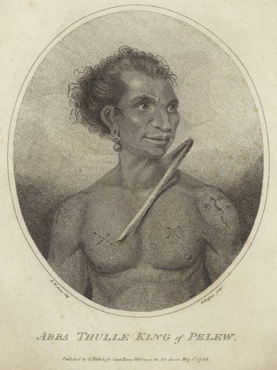 Portrait of Abba Thulle, King of Pelew by Arthur Devis