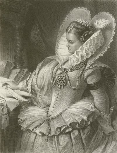Elizabeth, Queen of England by Arthur Georg von Ramberg