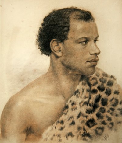Portrait of an African by Arthur George Walker