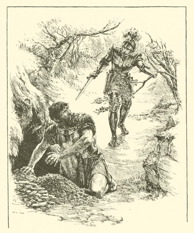 Sir Guyon, The Realm Of Pluto by Arthur George Walker