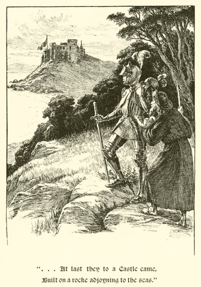 Sir Guyon, The Three Sisters by Arthur George Walker