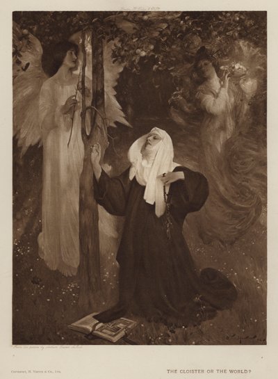 The Cloister or the World? by Arthur Hacker
