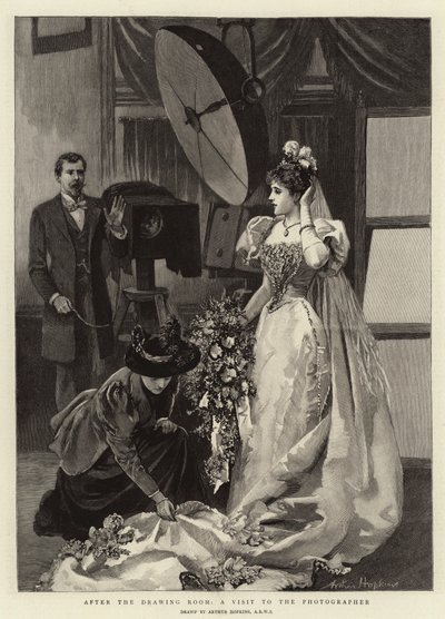 After the Drawing Room, A Visit to the Photographer by Arthur Hopkins