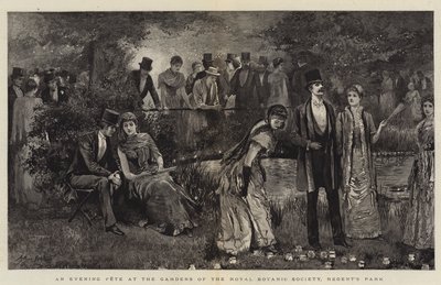 An Evening Fete at the Gardens of the Royal Botanic Society, Regent