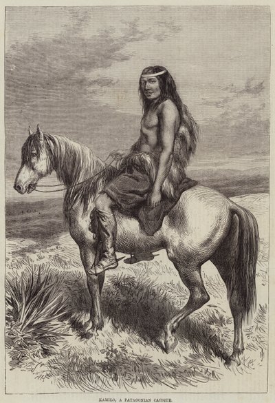 Kamilo, a Patagonian Cacique by Arthur Hopkins
