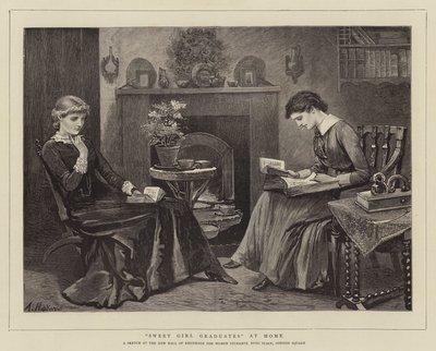Sweet Girl Graduates at Home by Arthur Hopkins