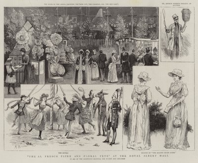 The Al Fresco Fayre and Floral Fete at the Royal Albert Hall by Arthur Hopkins