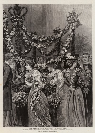 The Mansion House Rose-Show and Floral Fete by Arthur Hopkins