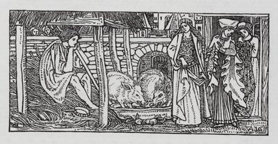 Hans Christian Andersen: The Swineherd by Arthur Joseph Gaskin