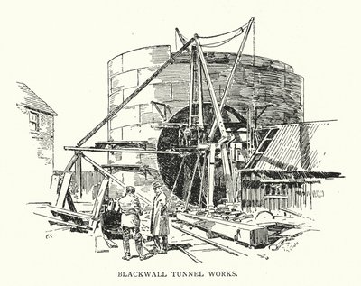 Blackwall Tunnel Works by Arthur Moreland