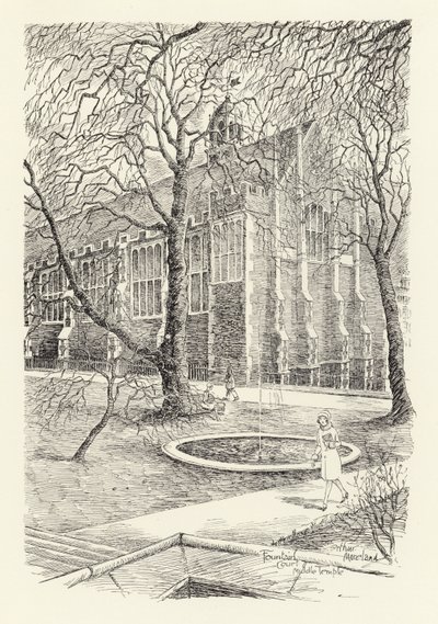 Fountain Court, Middle Temple by Arthur Moreland