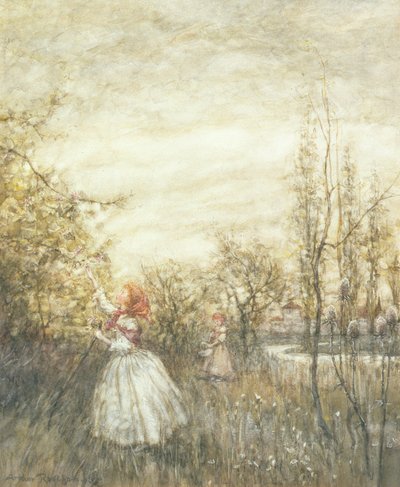 Honeysuckle, 1905 by Arthur Rackham