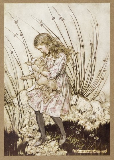 It grunted again so violently that she looked down into its face in some alarm (from Alice