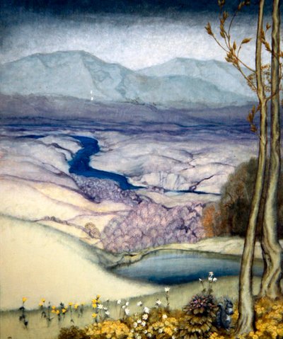 Landscape, c.1920 by Arthur Rackham