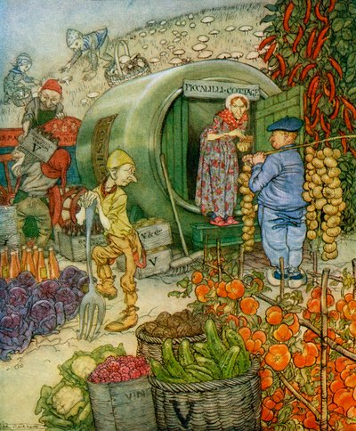 Mr and Mrs Vinegar At Home, from 