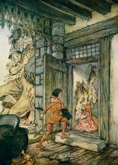 Taking the Keys of the Castle Jack Unlocked All the Doors, Illustration to 