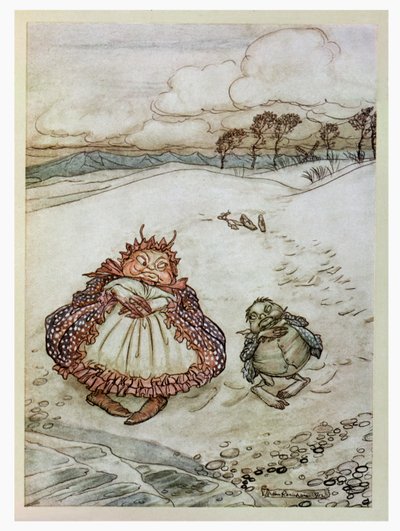 The Crab and his Mother, illustration from 