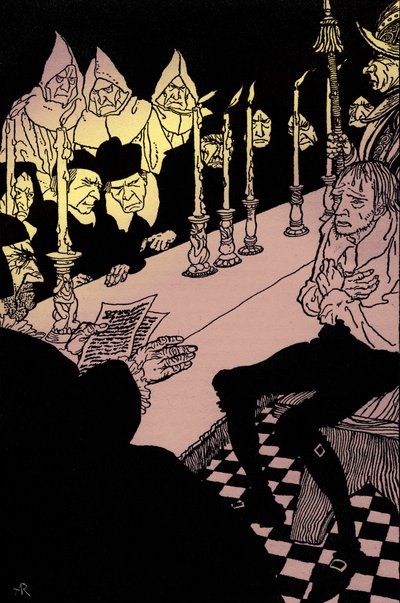 The Pit and the Pendulum by Arthur Rackham