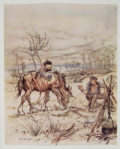 The gypsy remarked in a careless way 