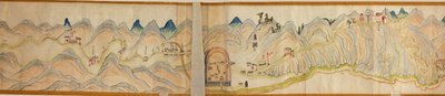 Map of Wei River to Shu Dao by Arthur W. Hummel