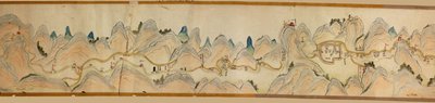 Map of Wei River to Shu Dao by Arthur W. Hummel