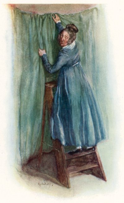 Illustration for Northanger Abbey by Arthur Wallis Mills
