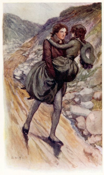 Illustration for Pride and Prejudice by Jane Austen by Arthur Wallis Mills