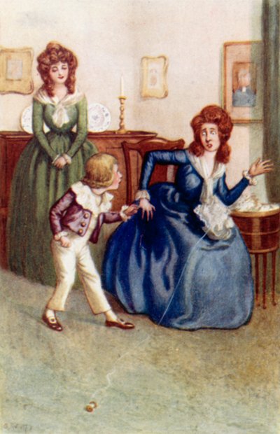 Illustration for Pride and Prejudice by Arthur Wallis Mills