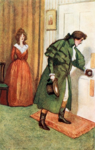 Illustration for Sense and Sensibility by Jane Austen by Arthur Wallis Mills