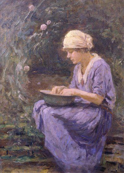 Girl at Work by Arthur Winter Shaw