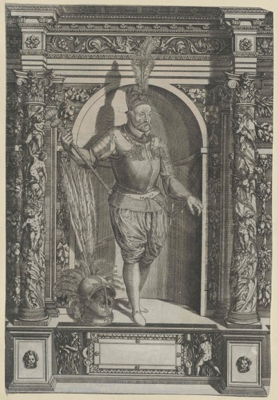 Andreas Baron Devil on Guntersdorf and Bockfliess by Artist Unknown