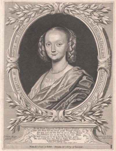 Anna Elisabeth von Stetten by Artist Unknown