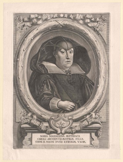 Archduchess Maria Magdalene of Austria by Artist Unknown