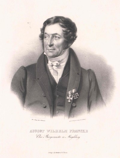 August Wilhelm Francke by Artist Unknown