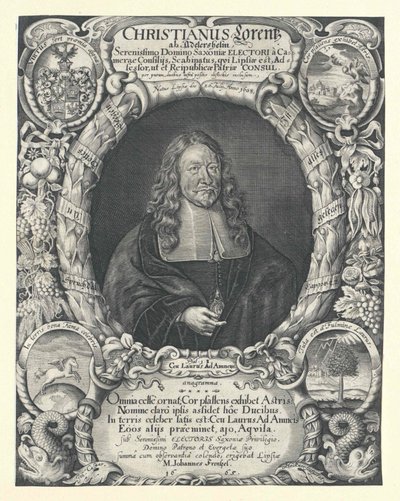 Christian Lorenz Adlershelm by Artist Unknown
