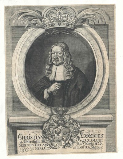 Christian Lorenz Adlershelm by Artist Unknown