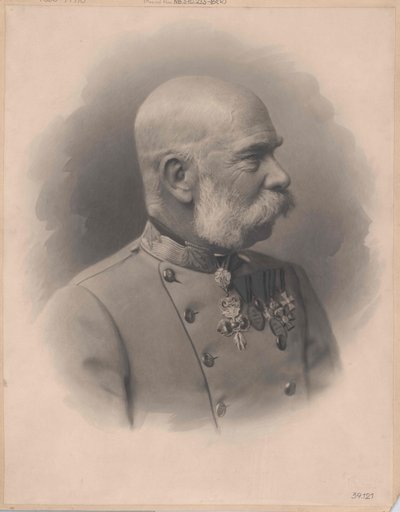 Emperor of Austria Franz Joseph I (print) by Artist Unknown