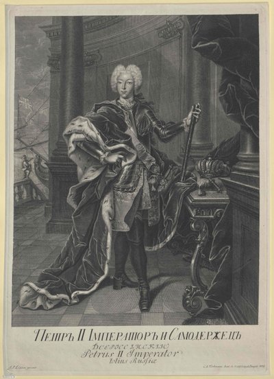 Emperor Peter II of Russia by Artist Unknown