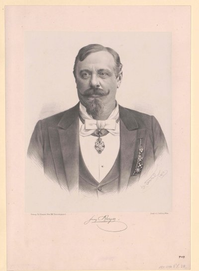 Franz Ritter Berger by Artist Unknown