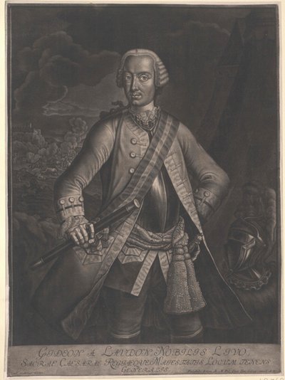 Baron Gideon Ernst Loudon by Artist Unknown