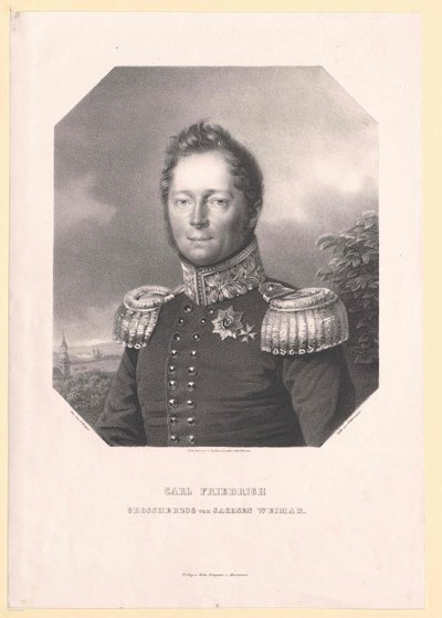Grand Duke Karl Friedrich of Saxe-Weimar Eisenach by Artist Unknown