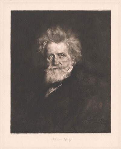 Hermann von Lingg by Artist Unknown