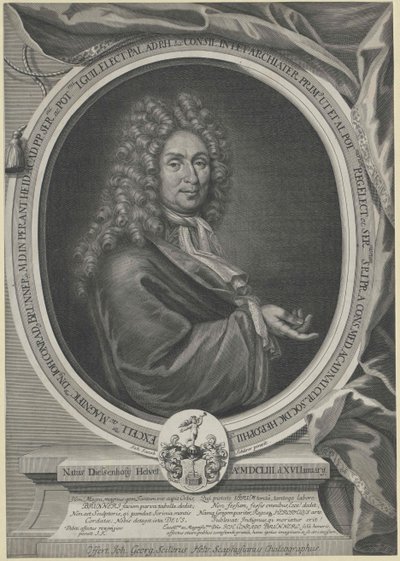 Johann Konrad Brunner by Artist Unknown