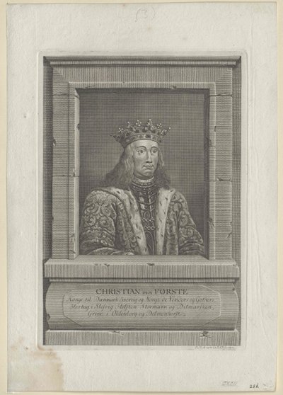 King of Denmark Christian I by Artist Unknown