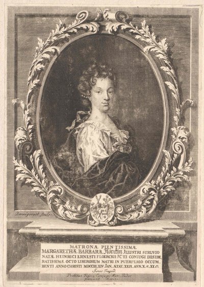 Margarethe Barbara Struve by Artist Unknown