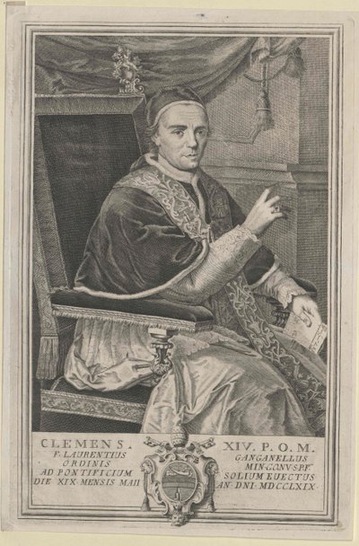 Pope Clement XIV by Artist Unknown